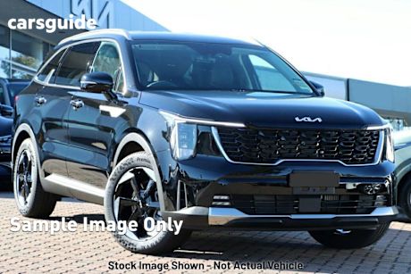 Black 2024 Kia Sorento Wagon Sport+ 7 Seat