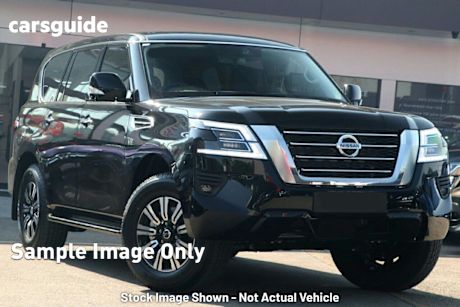 Black 2022 Nissan Patrol Wagon TI (4X4)