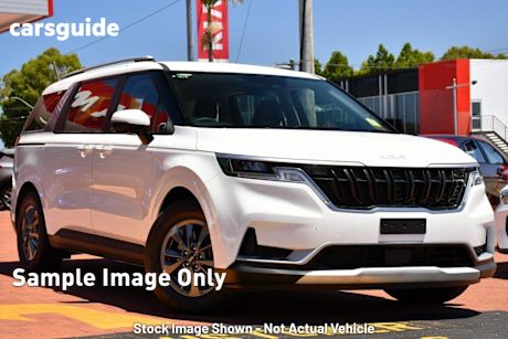 White 2022 Kia Carnival Wagon S
