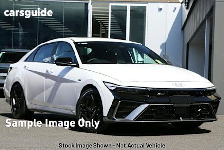 White 2025 Hyundai I30 Sedan N Line Premium