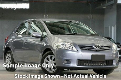 Grey 2010 Toyota Corolla Hatchback Ascent