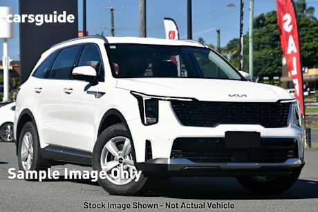 White 2025 Kia Sorento Wagon S 7 Seat