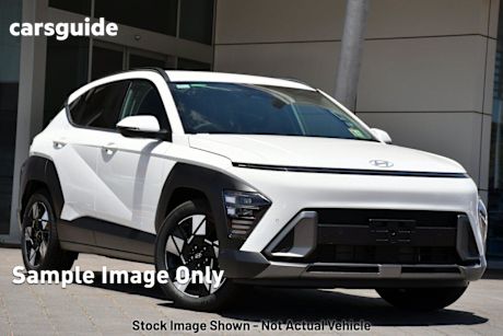 White 2024 Hyundai Kona Wagon Premium