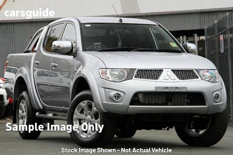 Silver 2013 Mitsubishi Triton Double Cab Utility GLX-R (4X4)
