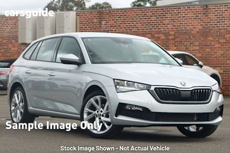 Silver 2022 Skoda Scala Hatchback 110 TSI Ambition