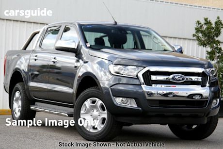 Grey 2015 Ford Ranger Dual Cab Utility XLT 3.2 (4X4)