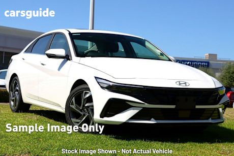 White 2024 Hyundai I30 Sedan Premium