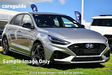 Silver 2025 Hyundai I30 Hatchback N Line Mhev