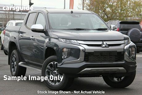 Blue 2019 Mitsubishi Triton Double Cab Pick Up GLS (4X4)