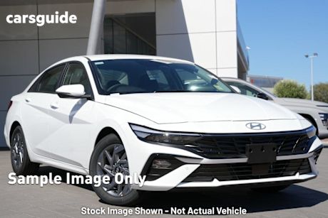 White 2024 Hyundai I30 Sedan HEV 1.6P DCT