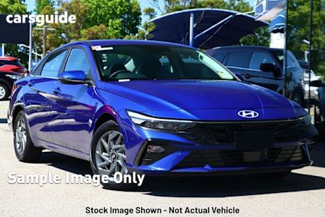 Blue 2025 Hyundai I30 Sedan HEV 1.6P DCT