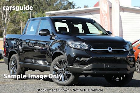Grey 2021 Ssangyong Musso Crew Cab Utility Ultimate