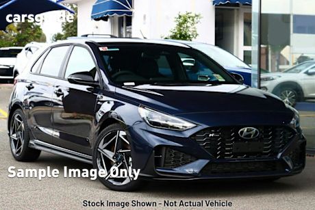 Blue 2024 Hyundai I30 Hatchback N Line Mhev