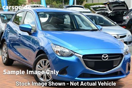 Blue 2014 Mazda 2 Hatchback NEO