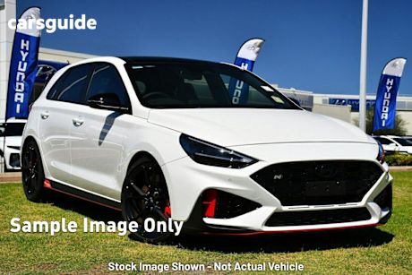 White 2024 Hyundai I30 Hatchback N Premium With Sunroof
