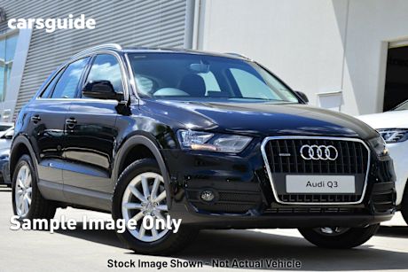 Black 2014 Audi Q3 Wagon 2.0 Tfsi Quattro (125KW)