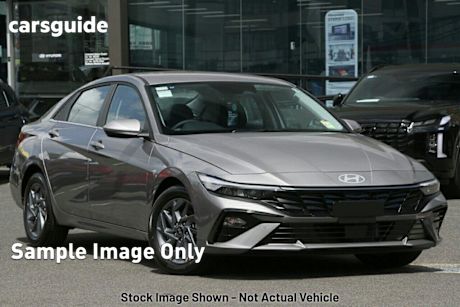 Grey 2024 Hyundai I30 Sedan Elite HEV 1.6P DCT