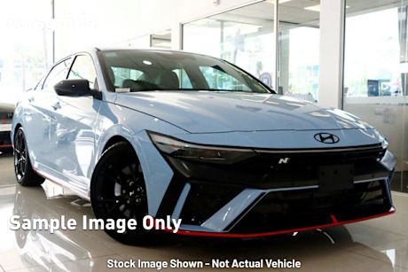 Blue 2025 Hyundai I30 Sedan N Premium With Sunroof