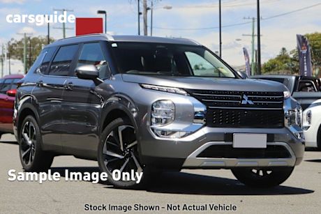 Grey 2022 Mitsubishi Outlander Wagon Aspire 7 Seat (2WD)