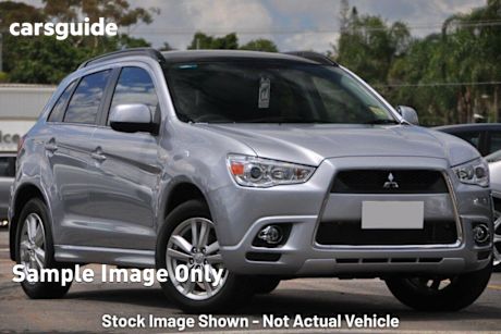 Black 2011 Mitsubishi ASX Wagon Aspire (4WD)