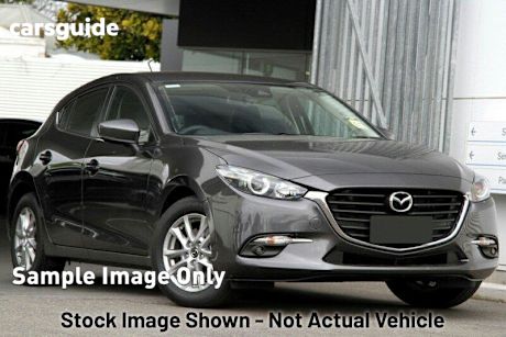 Grey 2017 Mazda 3 Sedan Touring