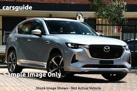 Silver 2025 Mazda CX-60 Wagon G40E Azami Hybrid
