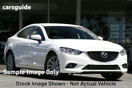 White 2013 Mazda 6 Sedan Touring