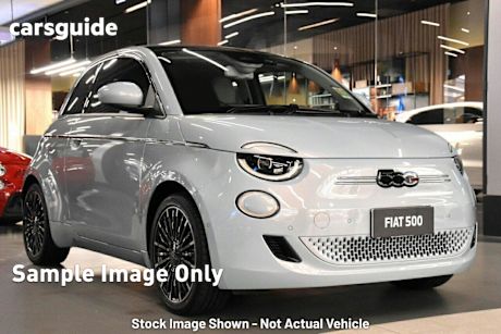 Blue 2023 Fiat 500E Hatchback LA Prima