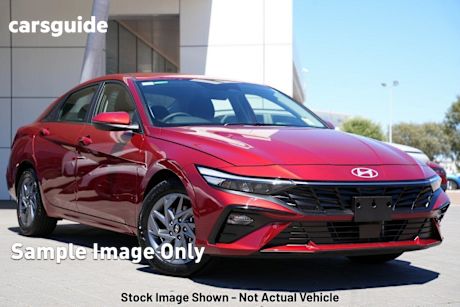 Red 2024 Hyundai I30 Sedan (BEV)