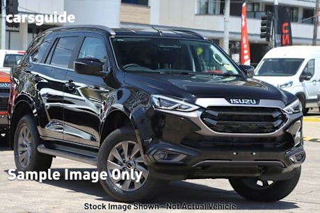 Black 2025 Isuzu MU-X Wagon LS-U (4X4)