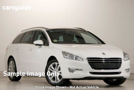 White 2012 Peugeot 508 Wagon Allure Touring 1.6T