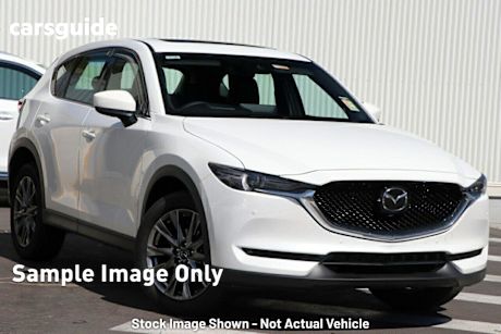 White 2021 Mazda CX-5 Wagon Akera Turbo (awd)
