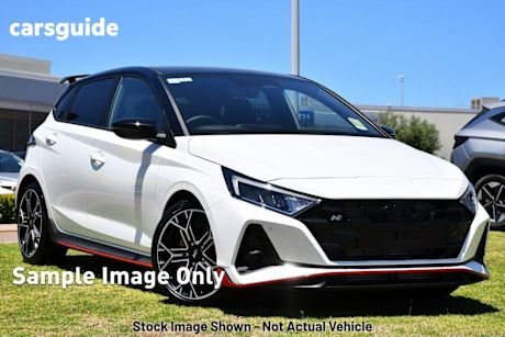 White 2024 Hyundai I20 Hatchback N TTR