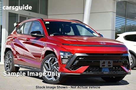 Red 2024 Hyundai Kona Wagon N Line
