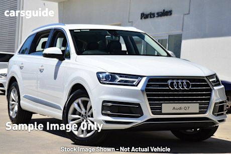 White 2017 Audi Q7 Wagon 3.0 TDI Quattro
