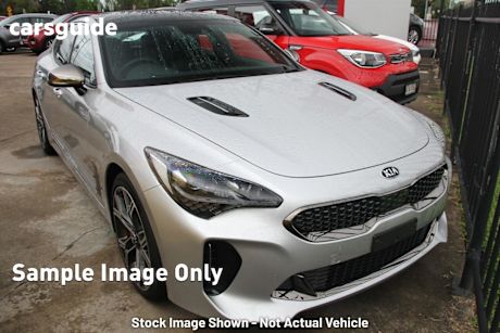 Silver 2017 Kia Stinger Sedan GT (black Leather)
