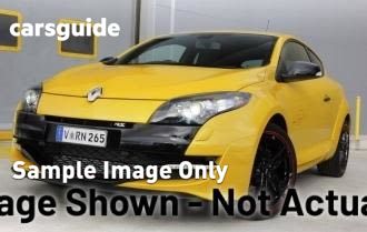 Black 2012 Renault Megane Coupe RS 265 Trophy +