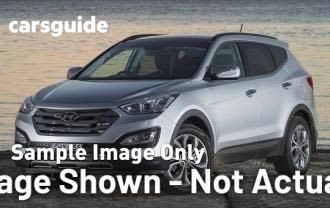 Black 2013 Hyundai Santa FE Wagon Highlander Crdi (4X4)