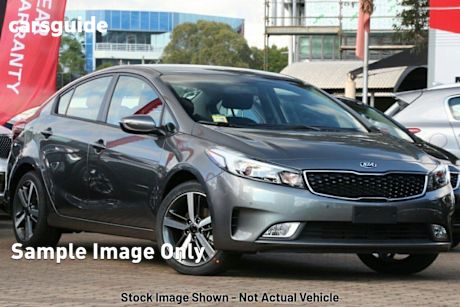 Grey 2017 Kia Cerato Sedan Sport