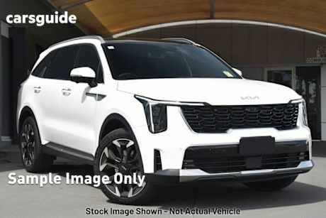 White 2024 Kia Sorento Wagon GT-Line 7 Seat