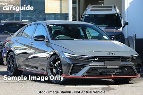Grey 2025 Hyundai I30 Sedan N Premium With Sunroof