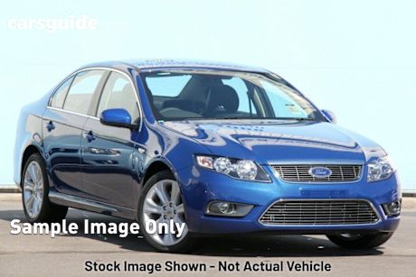 Blue 2010 Ford Falcon Sedan G6 Limited Edition