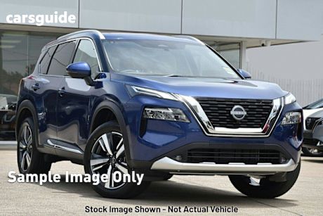 Blue 2024 Nissan X-Trail Wagon TI (4WD)