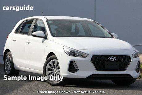 White 2019 Hyundai I30 Hatchback GO