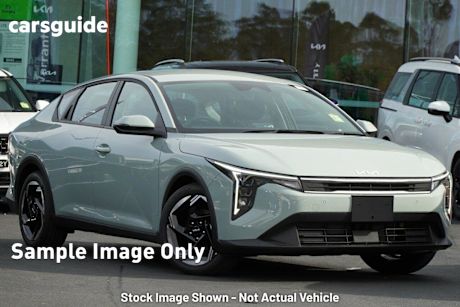 Grey 2024 Kia K4 Sedan Sport