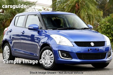 Blue 2014 Suzuki Swift Hatchback GL Navigator