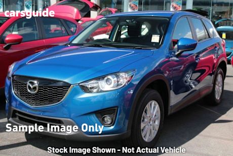 Blue 2012 Mazda CX-5 Wagon Maxx Sport (4X4)