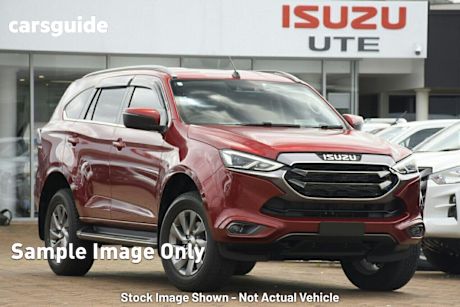 Red 2025 Isuzu MU-X Wagon LS-U (4X4)