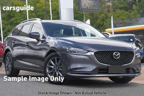 White 2019 Mazda 6 Wagon Sport