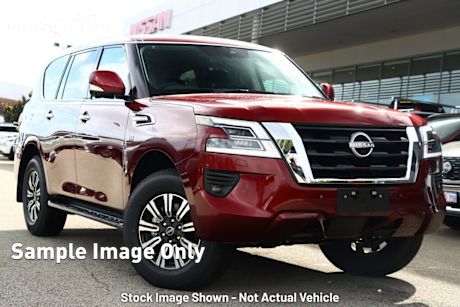 Red 2025 Nissan Patrol Wagon TI (4X4)